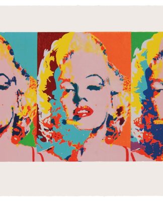 James Francis Gill Three Faces of Marilyn