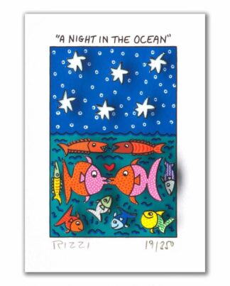 James Rizzi | A night in the ocean