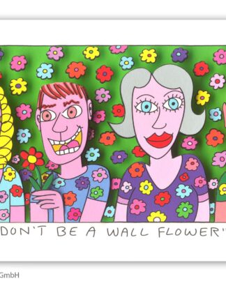 James Rizzi Don't be a wall flower