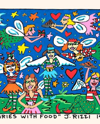 James Rizzi Fairies with food