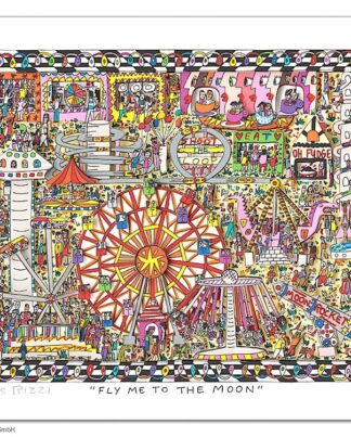 James Rizzi Fly me to the moon