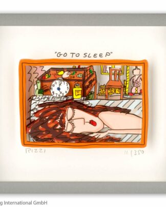 James Rizzi Go to sleep gerahmt