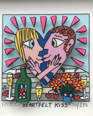 James Rizzi Heartfelt Kiss
