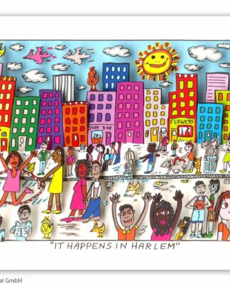James Rizzi It happens in Harlem