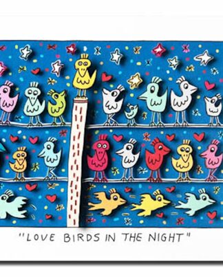 James Rizzi Love birds in the night