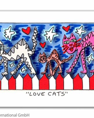 James Rizzi | Love Cats