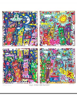 James Rizzi N.Y.C. Sings and Swings