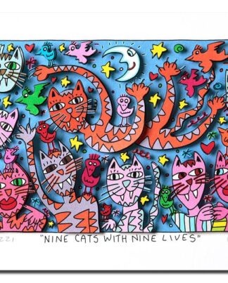 James Rizzi | Nine Cats with Nine Lives