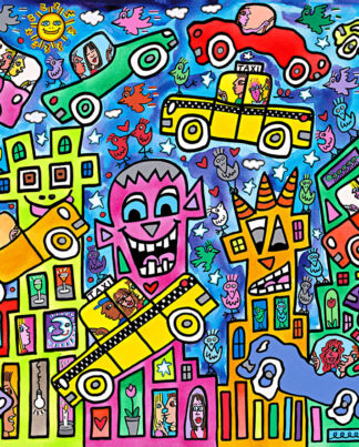 James Rizzi No getting around the traffic