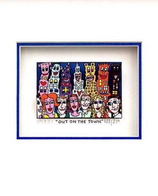 James Rizzi Out on the town