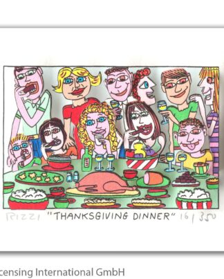 James Rizzi | Thanksgiviing Dinner