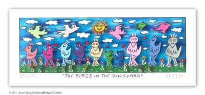 James Rizzi The birds in the backyard