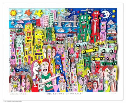 James Rizzi The Colors of my city