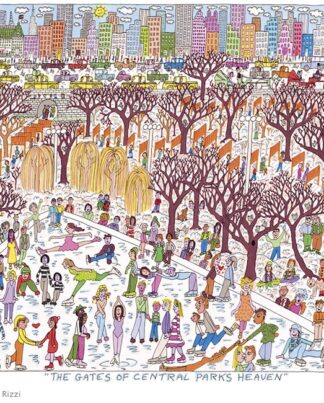 James Rizzi | The Gates of Central Parks Heaven