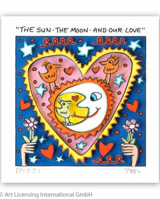 James Rizzi The sun the moon and our love