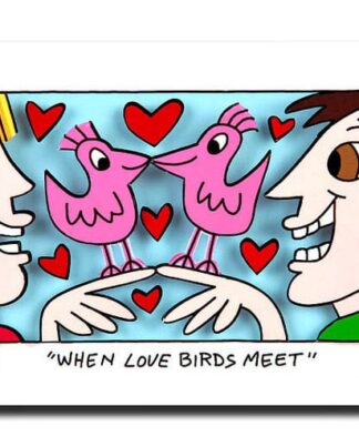 James Rizzi When Love Birds Meet