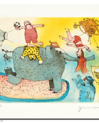 Janosch Der Elefant steht hier im Licht