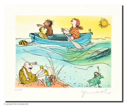 Janosch Es schwankt das Meer, die Sonne sinkt