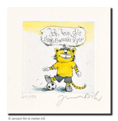 Janosch Ich bin die starke Borussia Tiger