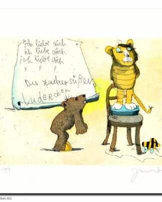 Janosch Ich liebe Dich Du zuckersüßes Luderchen