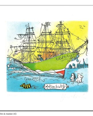 Janosch Rickmer Rickmers Hamburg klein Galerie Hunold