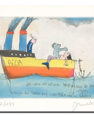 Janosch Wir liebten uns auf einem Schiff bis dass die