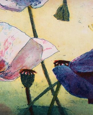 Jutta Votteler Blauer Mohn