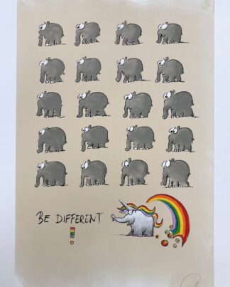 Otto Waalkes Be different (Einhorn)