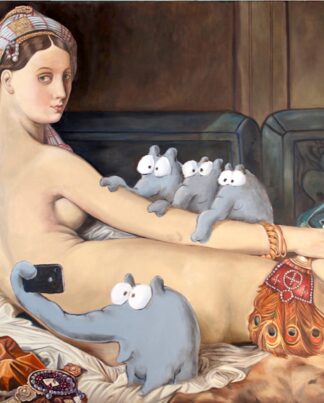 Otto Waalkes Gruppenbild mit Dame