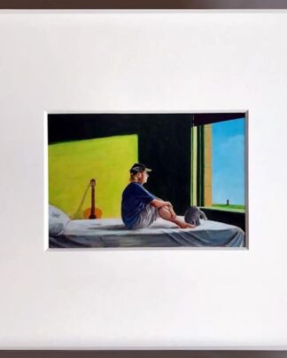 Otto Waalkes Sitting in the morning sun