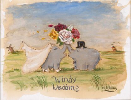 Otto Waalkes Windy Wedding III 2023 Galerie Hunold