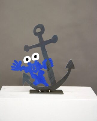 Patrick Preller Anker Metall Skulptur