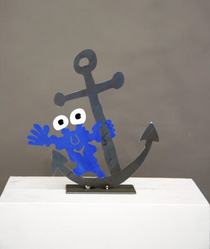 Patrick Preller Anker Metall Skulptur