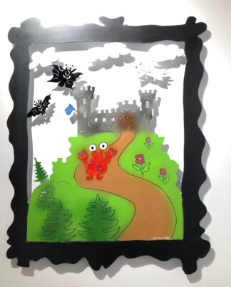 Patrick Preller Burg Monsterstein Metall Skulptur Galerie Hunold
