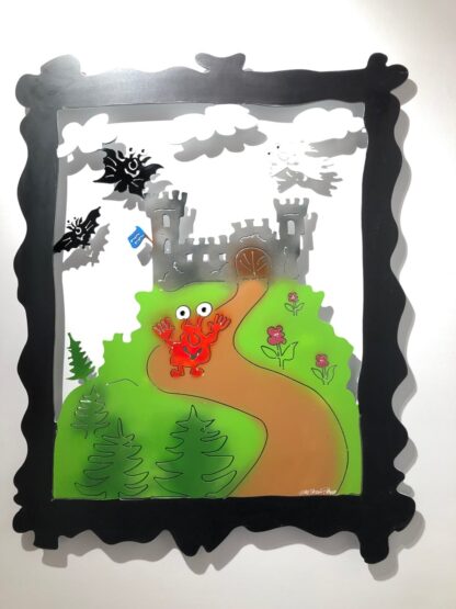 Patrick Preller Burg Monsterstein Metall Skulptur Galerie Hunold