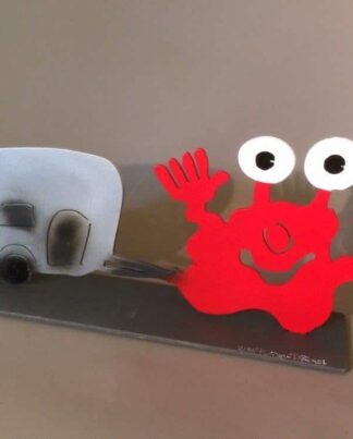 Patrick Preller Camping Monster Metall Galerie Hunold