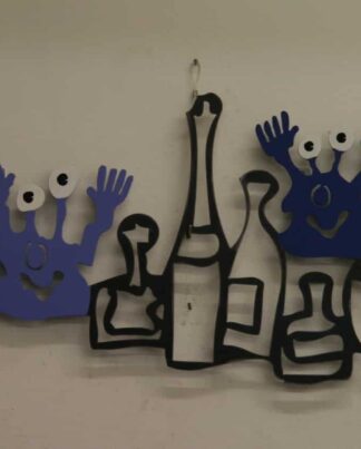 Patrick Preller Die Bar Metall Skulptur Galerie Hunold