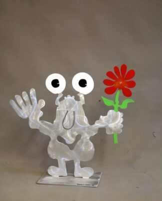 Patrick Preller Gartenmonster mit Blume