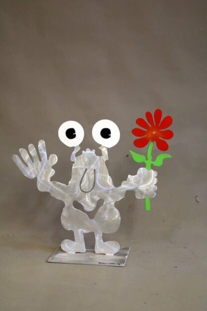 Patrick Preller Gartenmonster mit Blume