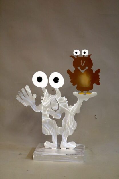 Patrick Preller Gartenmonster mit Eule
