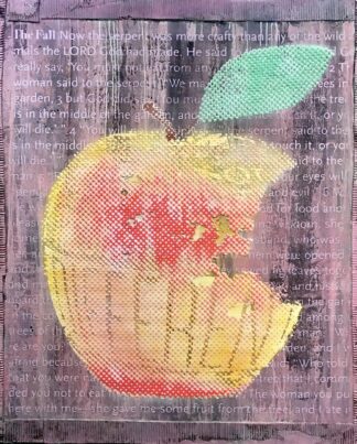 Patrizia Casagranda The orange forbidden fruit apple
