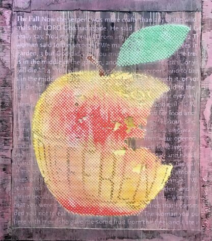 Patrizia Casagranda The orange forbidden fruit apple