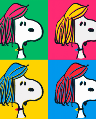 Peanuts Do Over Leinwand