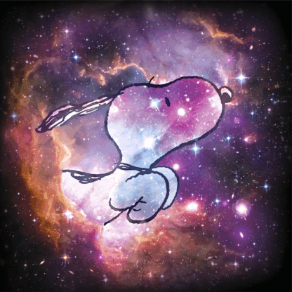 Peanuts Reach For The Stars Leinwand