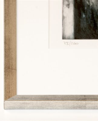 Silberner Holzrahmen | 40 x 50 cm