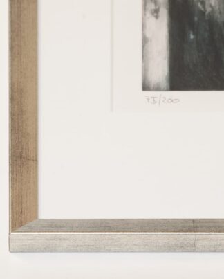 Silberner Holzrahmen (Holz 15 mm) | 24 x 30 cm