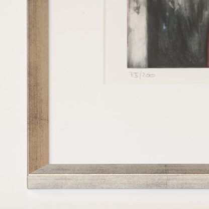 Silberner Holzrahmen (Holz 15 mm) | 32 x 42 cm