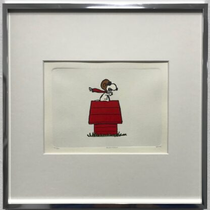 Snoopy Up in the air