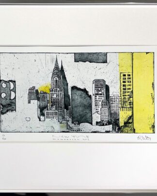 Stefan Becker New York Manhattan No. 3 gerahmt