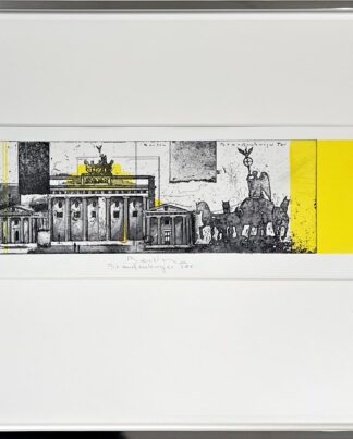 Stefan Becker Berlin Brandenburgr Tor gerahmt